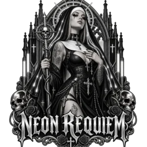 Neon Requiem – CLOISTRA Gothic-Design