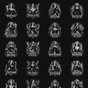 Cyber Nun – 20er-Kollektion (EN) – CLOISTRA Gothic-Design